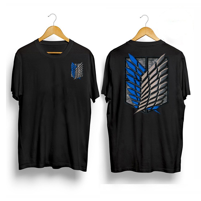KAOS ATTACK ON TITAN - T-SHIRT ATTACK ON TITAN - BAJU KAOS ATTACK ON TITAN - KAOS DISTRO ATTACK ON T