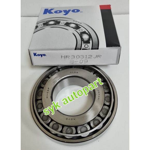 tappered bearing 30312 jr koyo