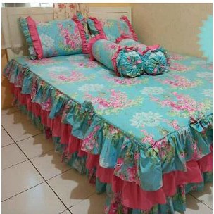sprei rumbai susun 3  Ori