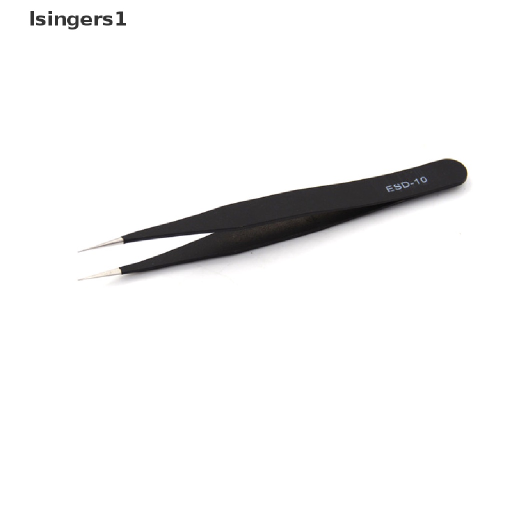 (lsingers1) 2pcs / set Pinset Anti Statis Warna Hitam