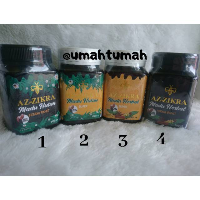 

Madu Az-Zikra Madu Herbal Super