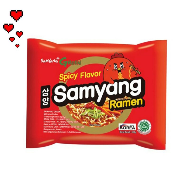 

Samyang spicy ramen 120gram