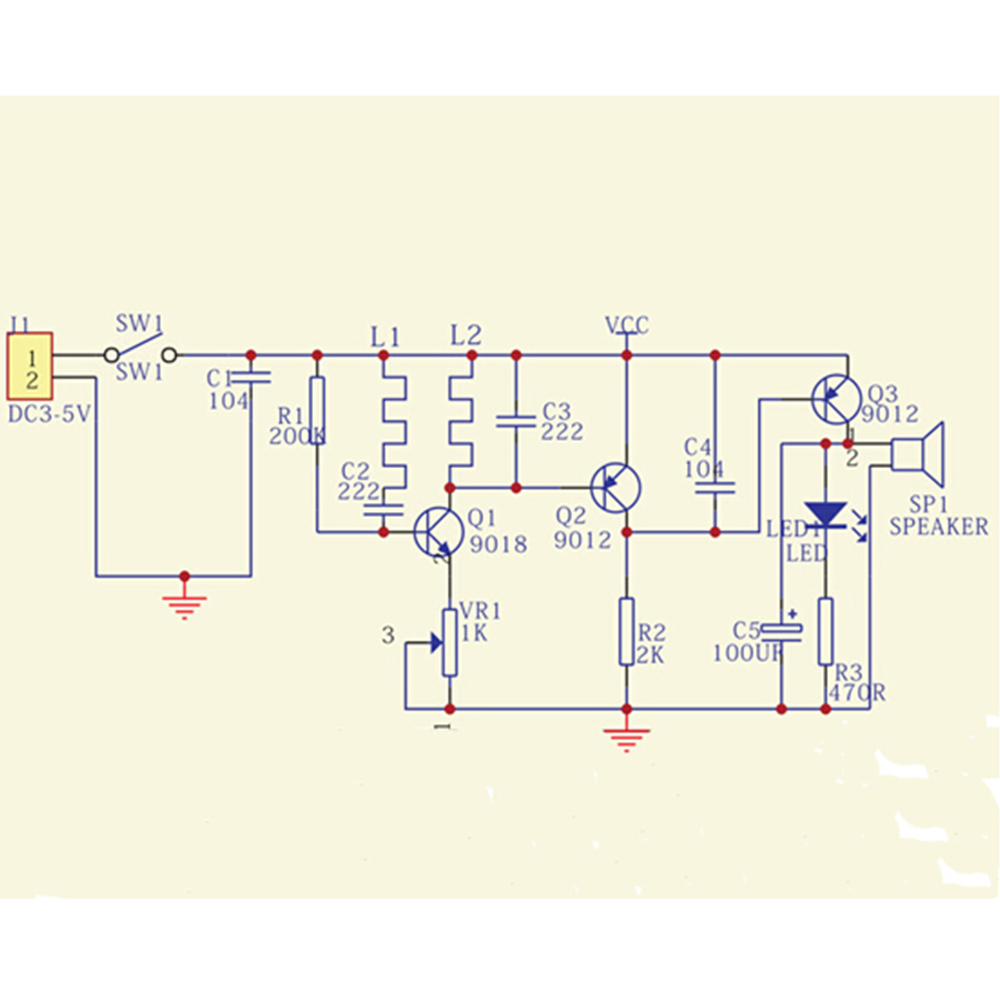 Modul Board Sensor Detektor Metal Elektronik Dc 3v-5v 60mm Tanpa Kontak Multi Warna Mudah Dipasang Diy