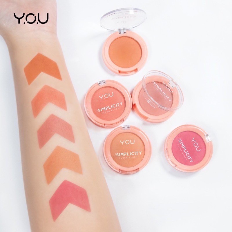 pp.x - Y.O.U the simplicity Flush blush on -- blush on You