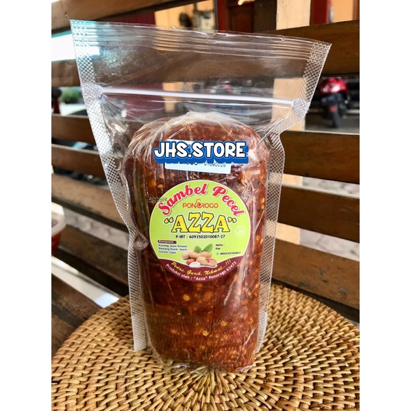 

Sambel Pecel Azza Khas Ponorogo 500gr