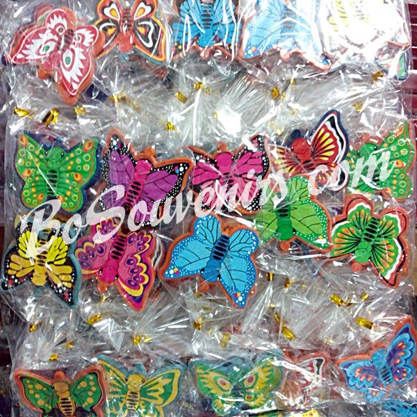 Terlaris Souvenir Pernikahan Magnet Kupu-Kupu Souvenir magnet kulkas Grosir