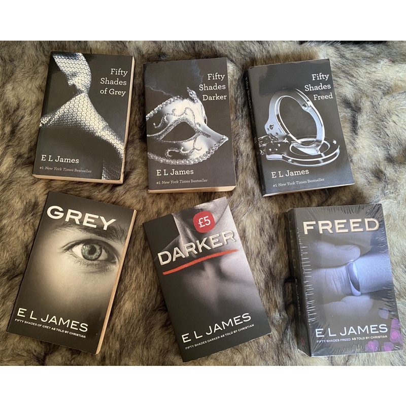 (ENGLISH+Original) Fifty Shades of Grey fifty shades darker fifty shades freed by el james