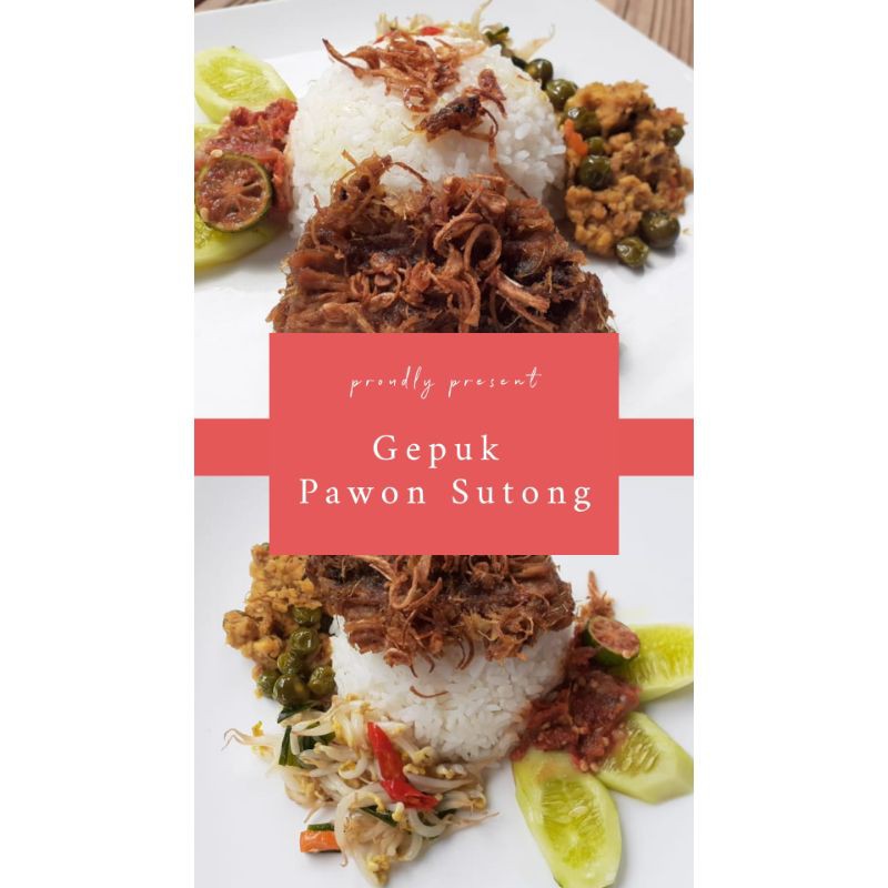 

Gepuk Daging Sapi