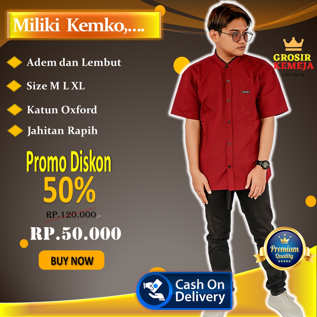 Pakaian Baju Bsju Bj Atasan Kemeja Kameja Kmeja Kamaja Kemejs Kemej Kemja Hem koko Kokoh Kemko Merah