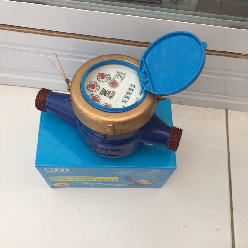 METERAN AIR BESI MIAMI & CHETI / WATER METER PDAM PAM 1/2 DIM (INCH)