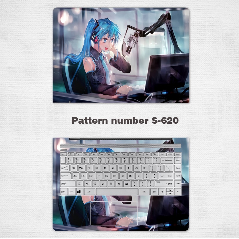DIY Universal Laptop Stickers Computer Skin Vinyl 2 Sides Notebook Skin for 11/12/13/14 Inch ACER Notebook Film Swift1 Swift3 Sf113 13.3-inch Aspire5 Sf314 A314 AN515 A515 Computer Sticker Shell Protective Film
