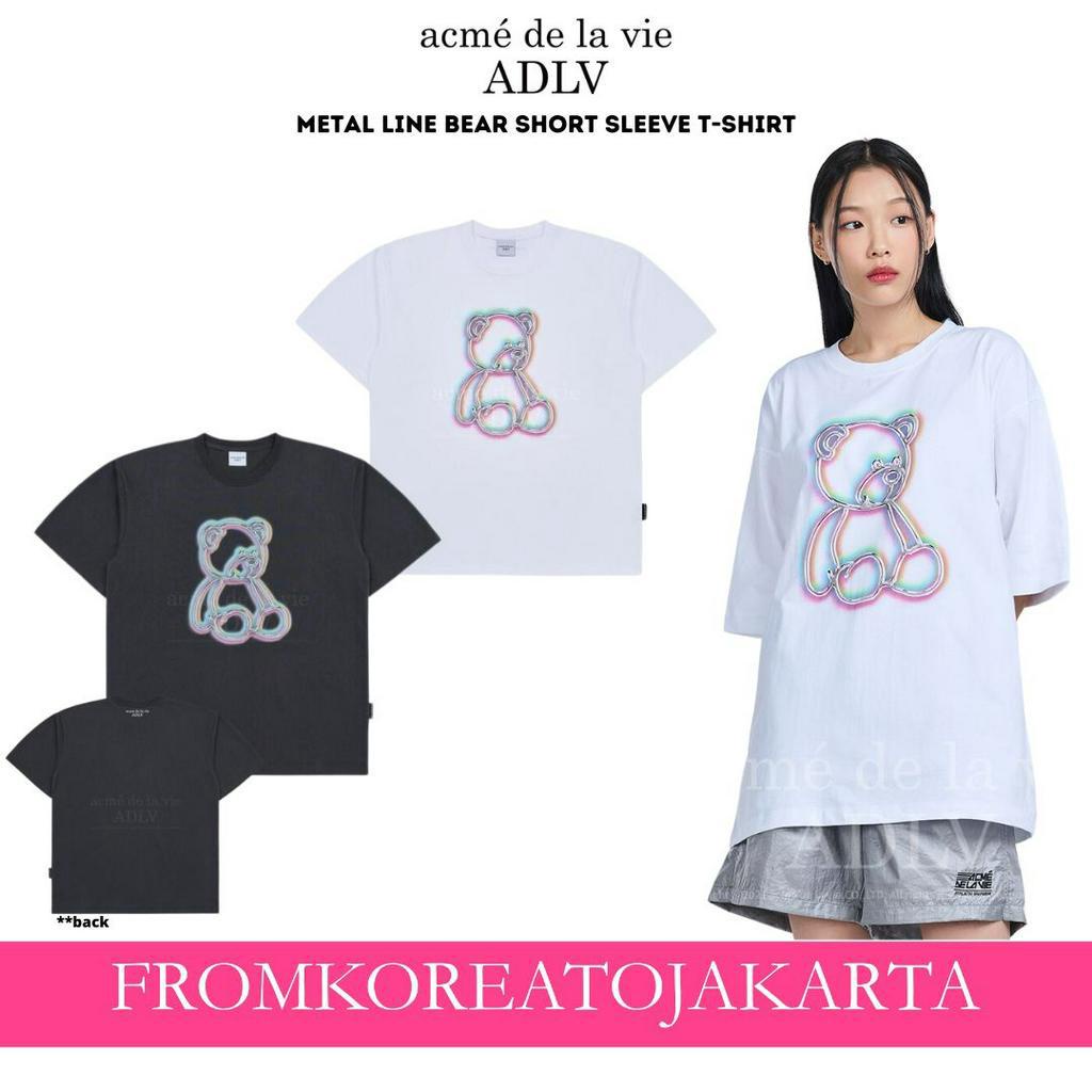 ADLV METAL LINE BEAR SHORT SLEEVE T-SHIRT