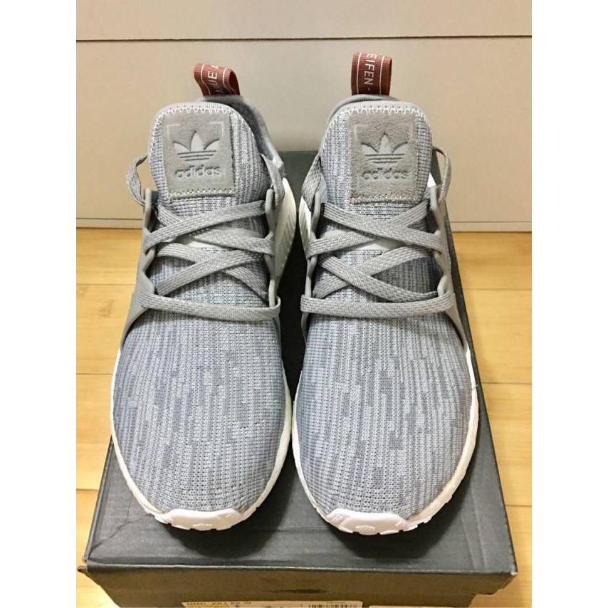 ADIDAS NMD XR1 Glitch Gray Black High Premium Original