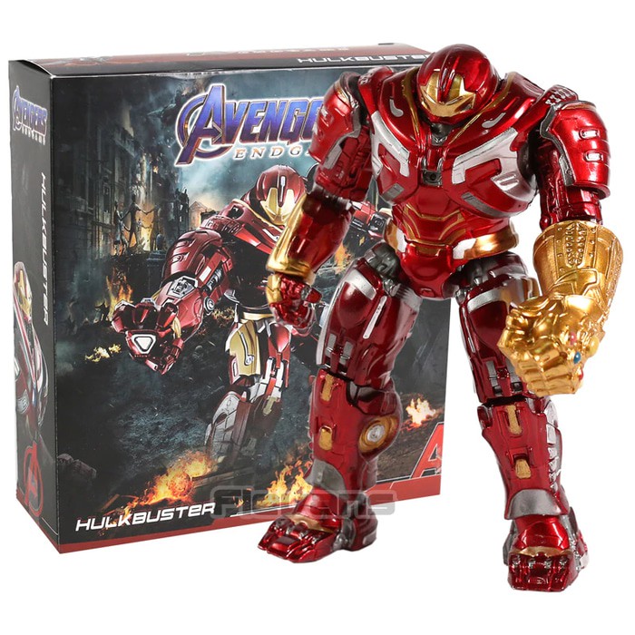 Figure Hulkbuster With Infinity Gaunlet Endgame Iron Man Hulk - hulk endgame roblox