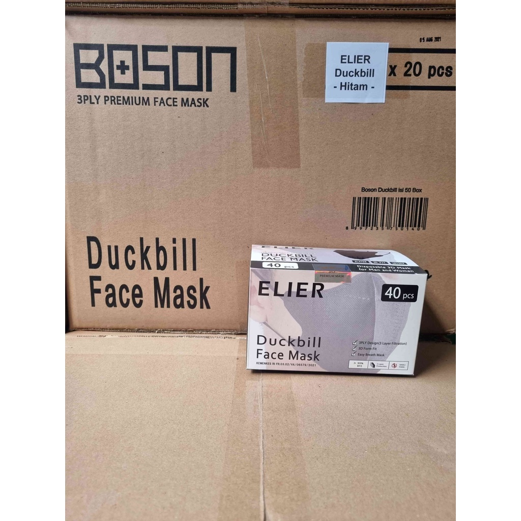 Masker Duckbill Boson Elier Premium