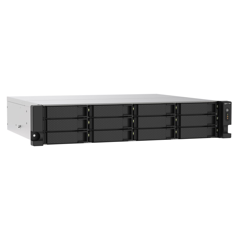 QNAP TS-1273AU-RP-8G 12-Bay Rackmount NAS Server External Storage