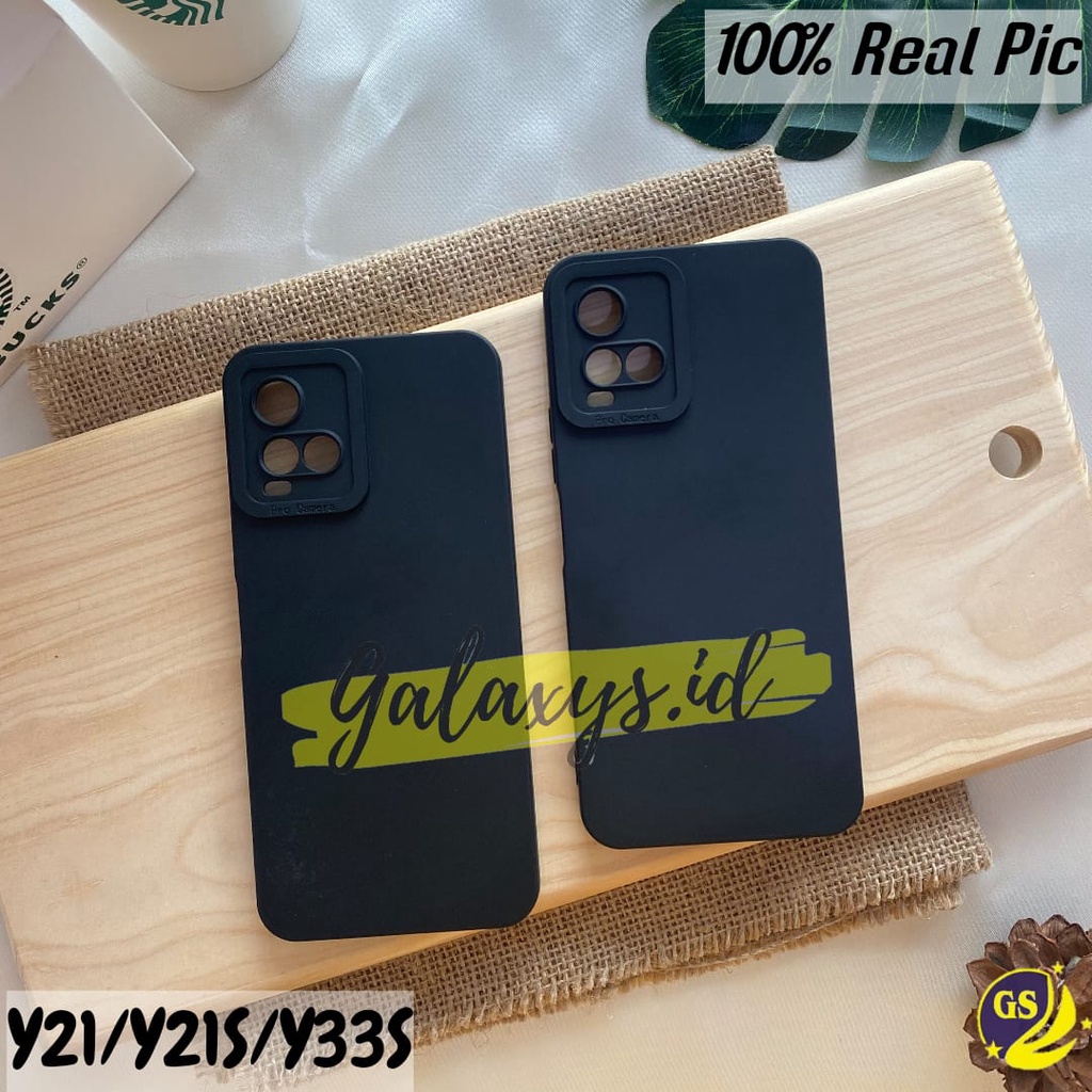 CASE VIVO Y21A / VIVO Y21 / Y21S / Y21T / VIVO Y33S / Y33T SOFTCASE CASE PRO CAMERA PROTECTION CASEPRO TPU PREMIUM SLIM MATTE PELINDUNG KAMERA