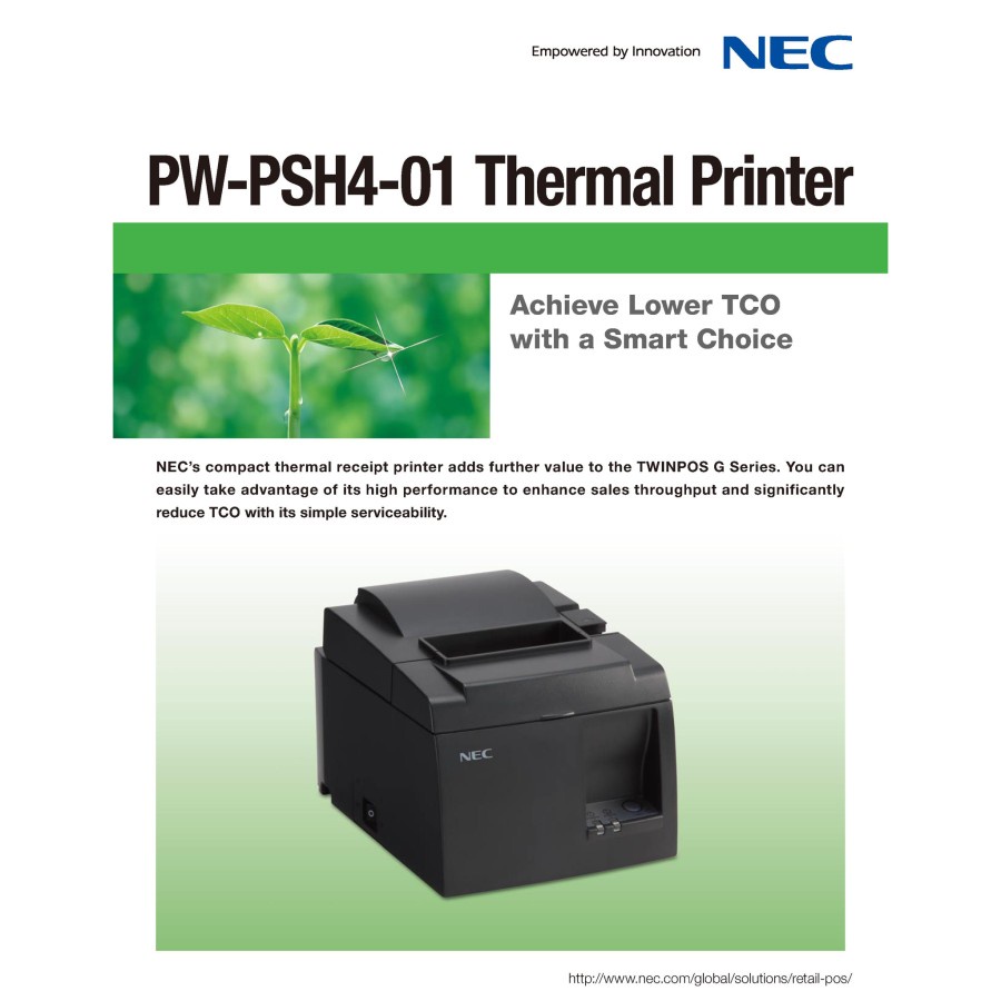 Printer Thermal Kasir 80mm NEC PW-PSH4-01 -  Autocutting Printer