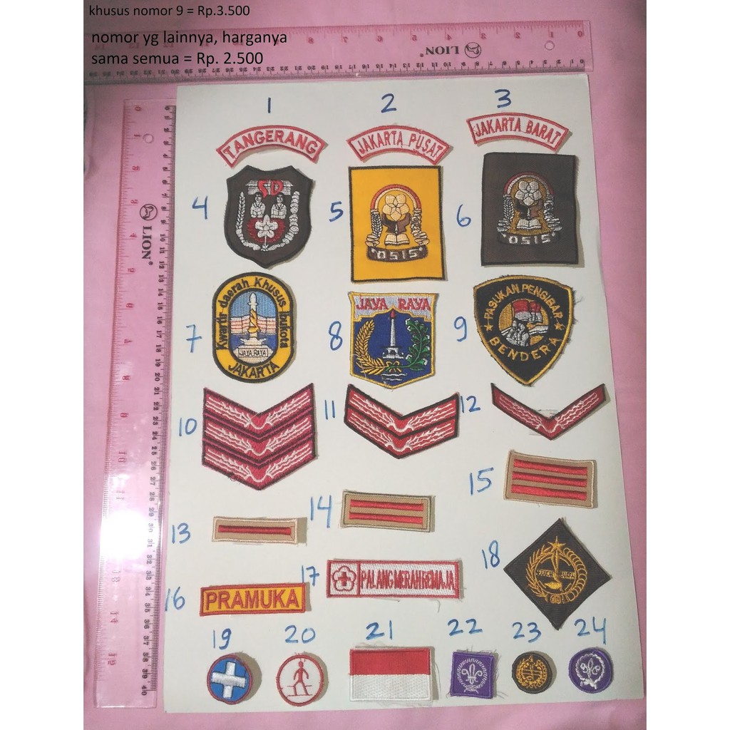 Jual Logo Tanda Pandu Dunia Bagus Murah READY STOCK Indonesia|Shopee