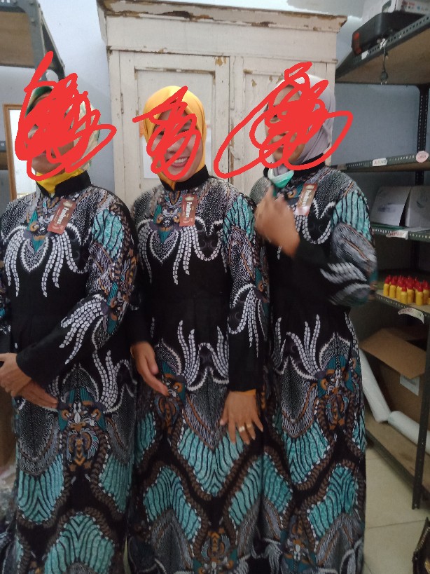 Maura Couple - Sania Ruffle Batik Couple Ori Ndoro Jowi Dnt Garansi Termurah Shopee Aw