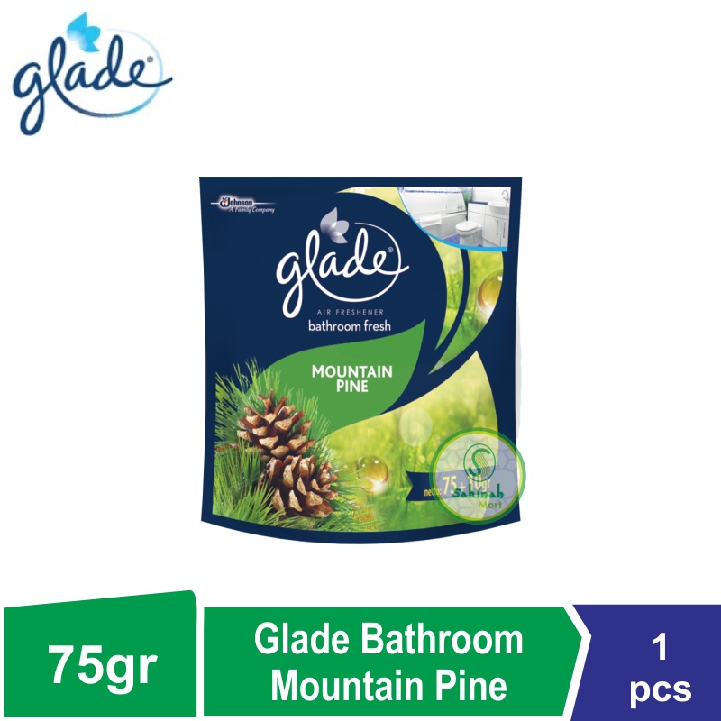 Glade Bathroom Air Freshener 75gr - Pengharum Kamar Mandi