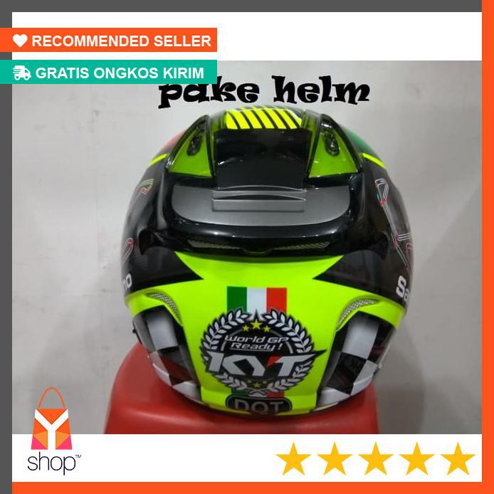 POPULER  HELM KYT GALAXY SLIDE CIRCUIT SAN MARINO