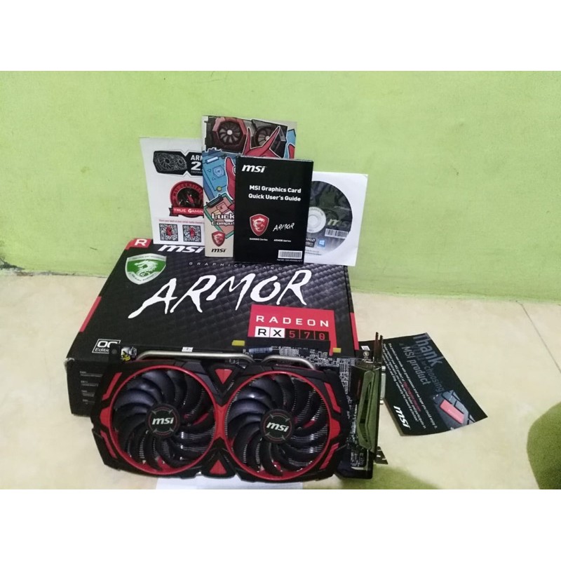 VGA Card MSI ARMOR RADEON RX570 8GB GDDR5 Second