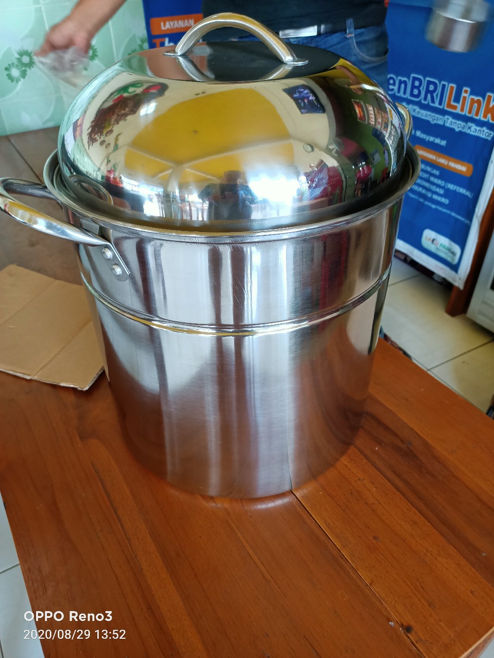 Panci Bakso Supra Panci Bakwan Dandang Bakso Stainless Steel Bahan Tebal