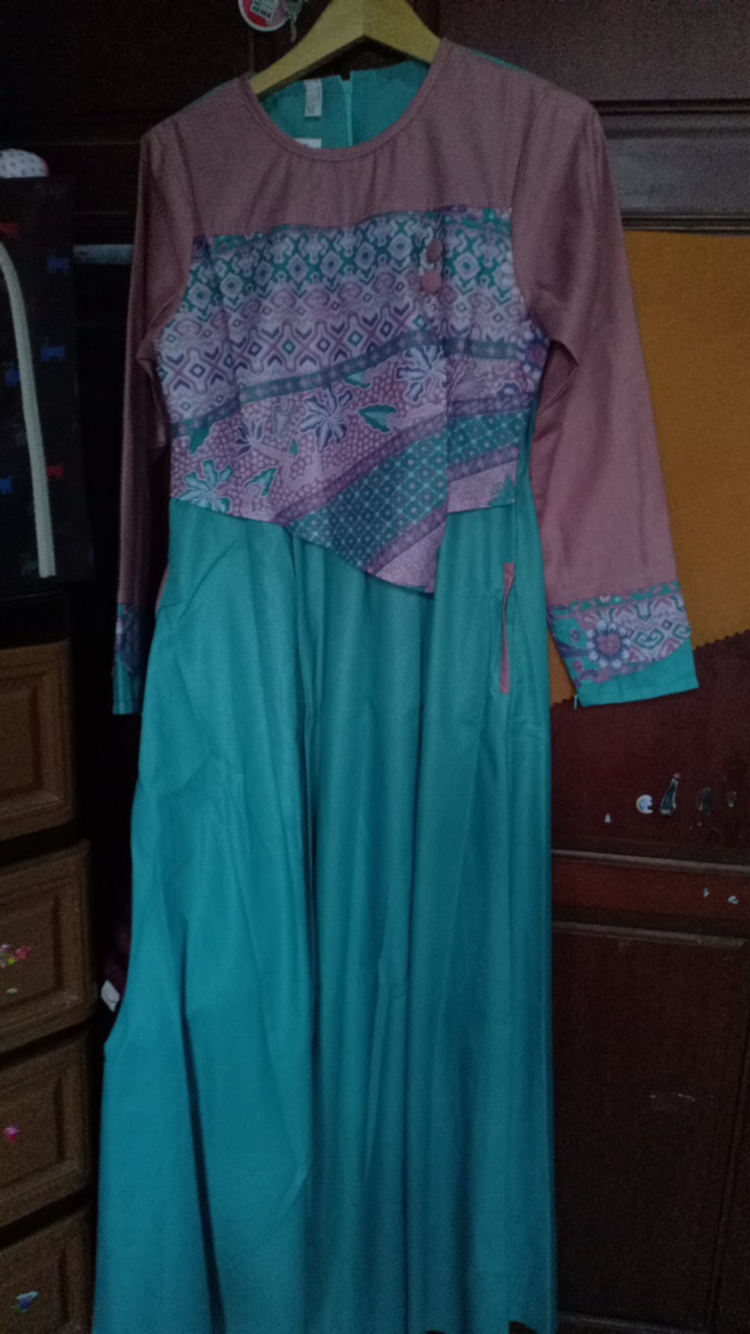 Dress Muslim Gamis Batik Wanita  Mulan Dress