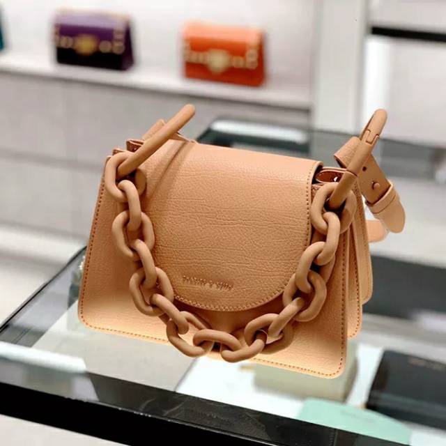 12.12 SALE | CK Chunky Chain Link Small Shoulder Bag