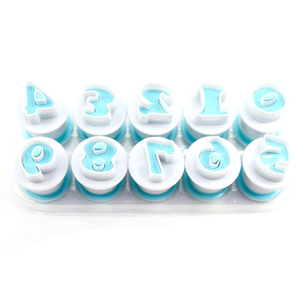 Populer 10 /26PCS Alphabet Cetakan Kue Angka Pastry Making Fondant Cookie Cutter