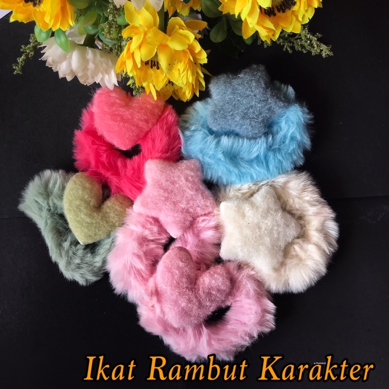 Ikat Rambut Karakter - Ikat Rambut Wanita/ Anak