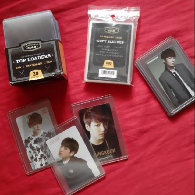 

Top Loaders Plastic Case KPop Photocards