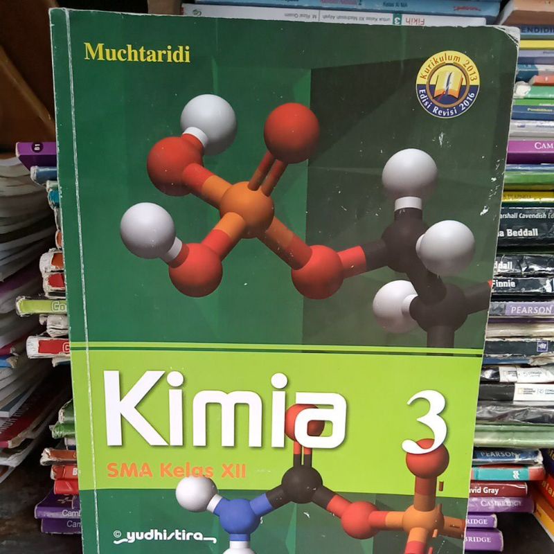 buku kimia untuk SMA kelas 12 penerbit Yudhistira