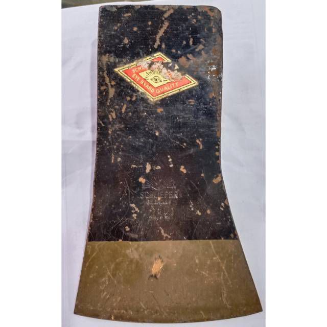 Kapak Baja Cap Mata. Carl Schlieper Brand. 2½ lbs. Made in Germany.