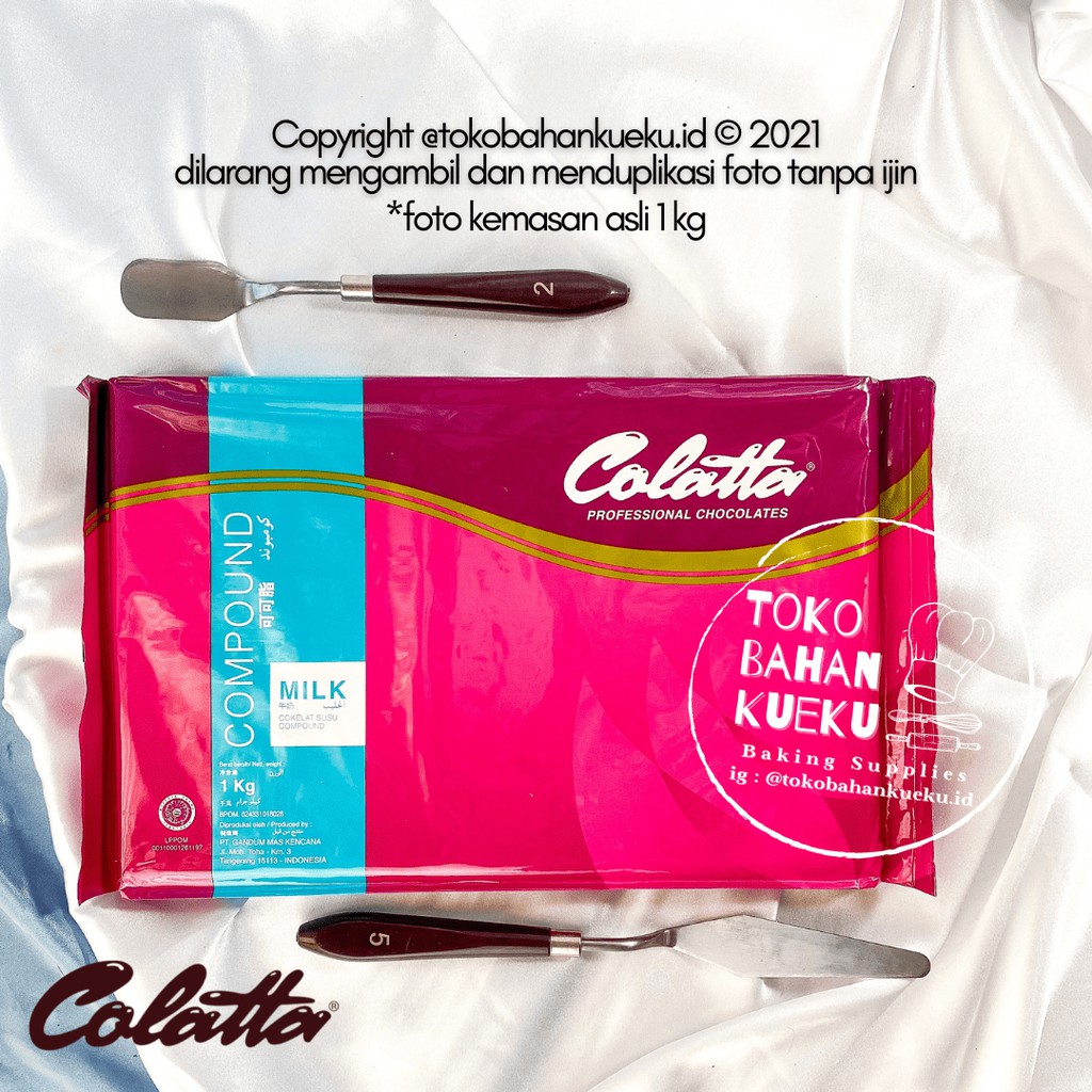

COLATTA Milk Chocolate Compund Cokelat Coklat 250 gr REPACK