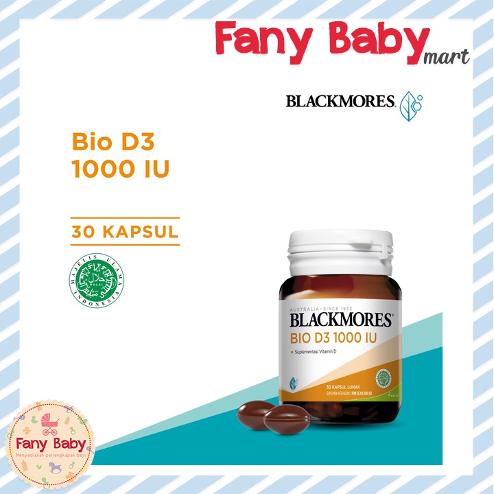 BLACKMORES BIO D3 1000 IU 30 CAPSULE