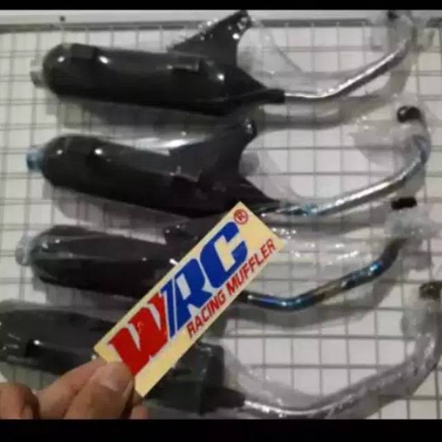 Knalpot WRC Beat Scoopy Vario 110 125 150 PCX Mio m3 J fino xride GT soul Nmax aerox xeon dll