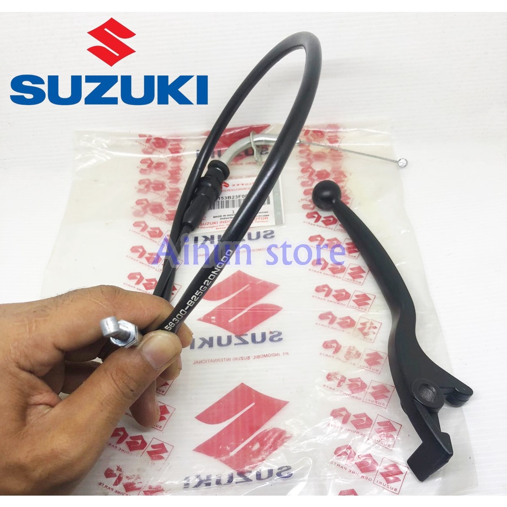 Kabel gas Satria FU 150 Karbu + handle kanan satria fu