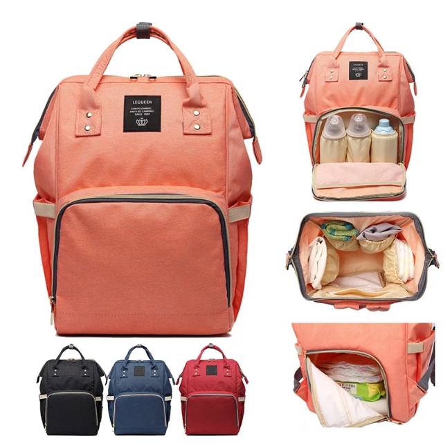 Durable Diaper Bag / Tas Popok Bayi / Tas Ransel Multifungsi / garansitali1tahun / tas usb