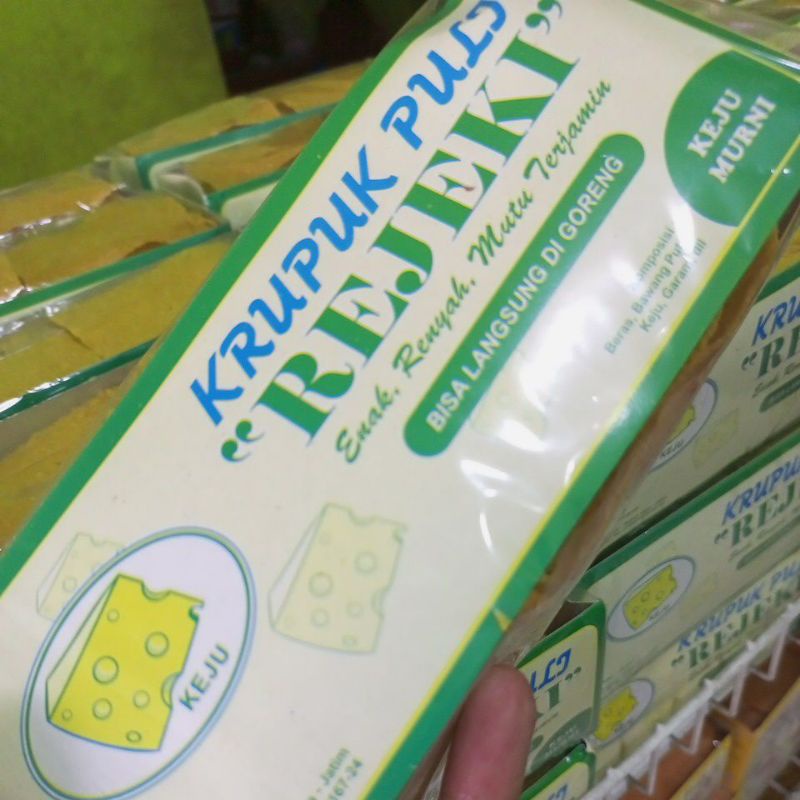 

krupuk puli keju enak renyah mutu terjamin