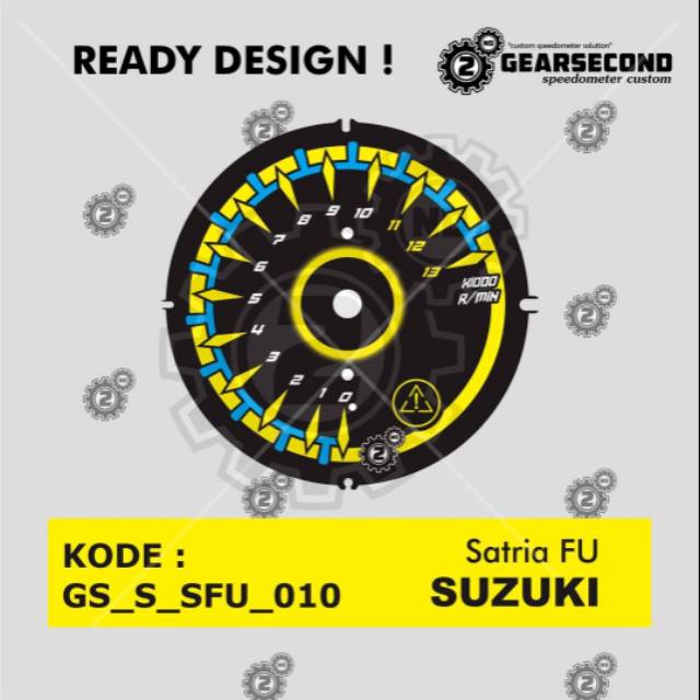 Panel speedometer custom satria Fu