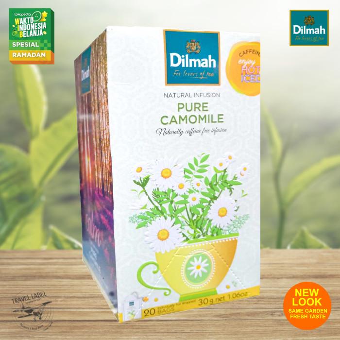 

Dilmah Tea Pure Camomile Natural Infusion 20 Bags Teh Dilmah Floral