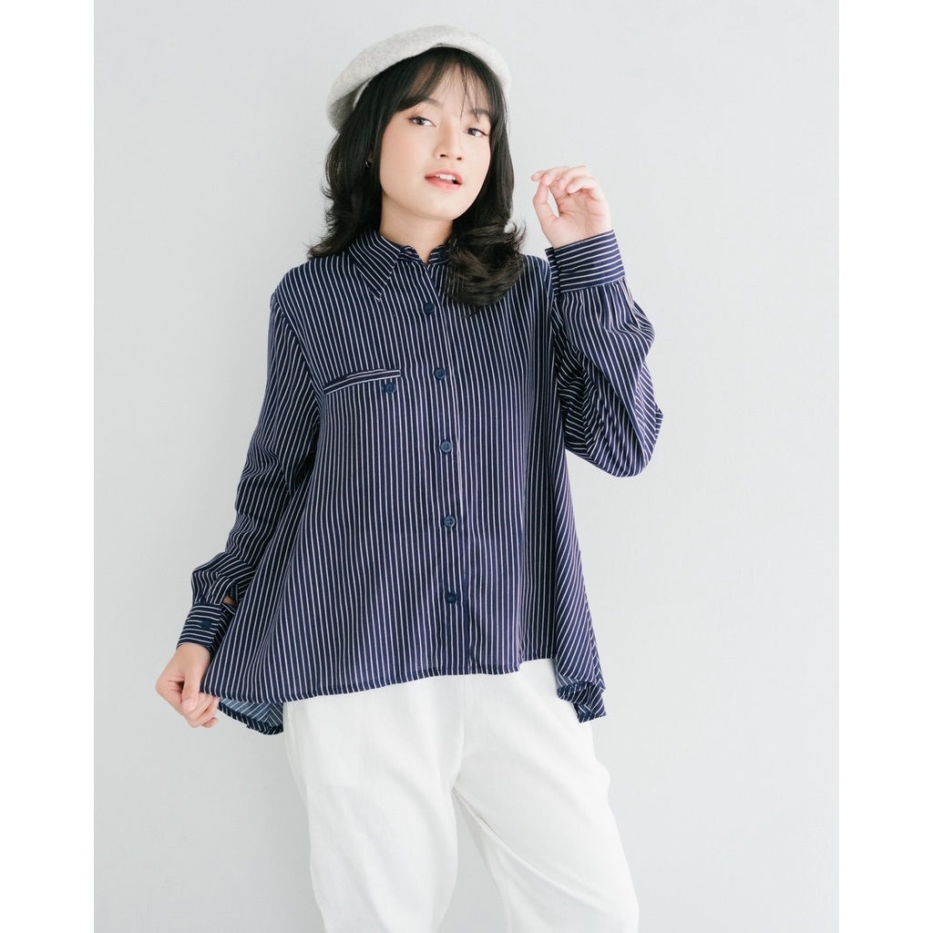 Myrubylicious REGAN STRIPE SHIRT