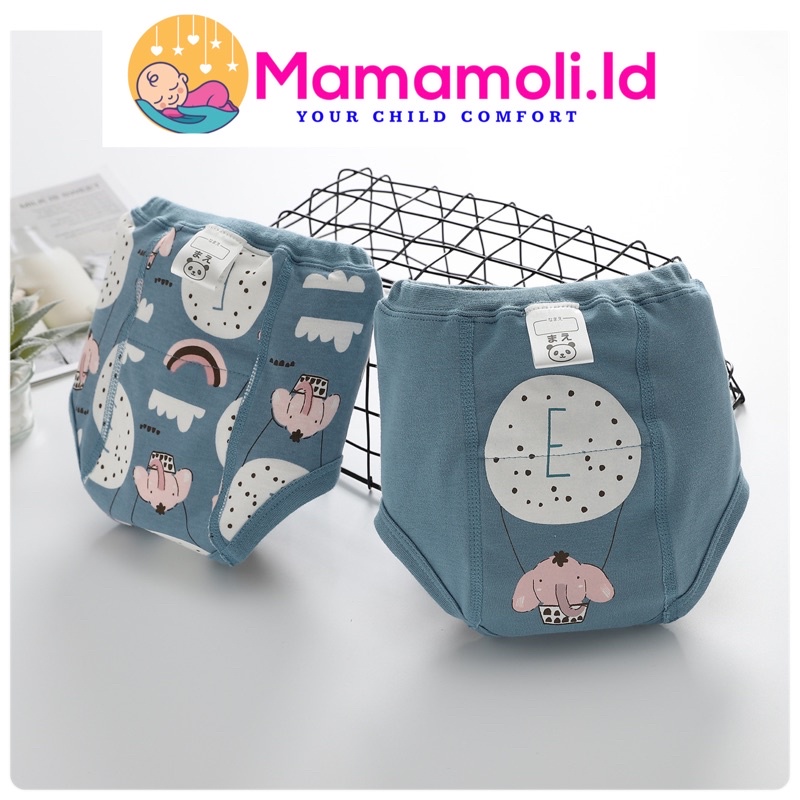 Celana Dalam Tatur Popok / Cloth Diaper Diapers Clodi Training Pants Pipis Bayi Anak Baby 6 layers / Celana Dalam Popok Latihan Pipis toilet Training Pants Cloth Diaper Cover Clodi Bayi Baby Anak / Celana Dalam Toilet Training Pants