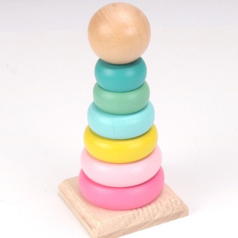 Balok Giometri panjang blok edukasi anak balok susun kayu