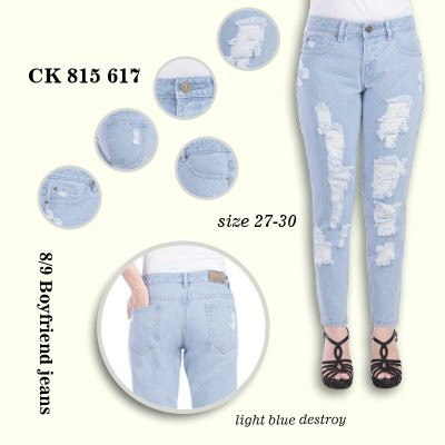 UNIX Boyfriend Jeans 8/9.  CK 815 615/617