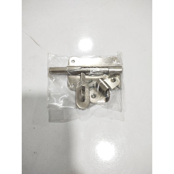 Grendel Overpal 4inci Tebal / Slot Pegaman Pintu Jendela Gudang (G716)