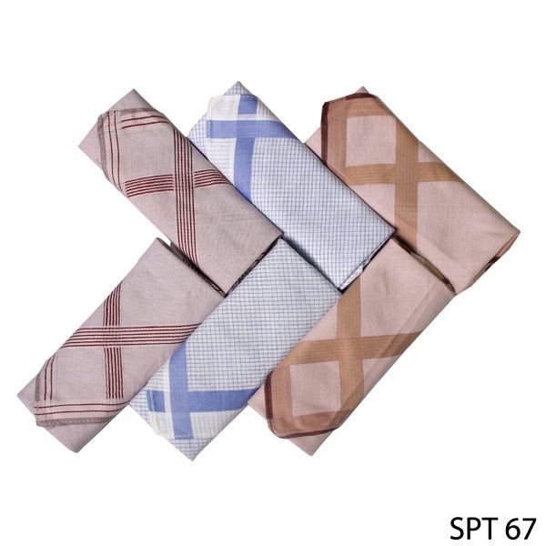 Sapu Tangan 6Pcs Katun Multi Color – SPT 67