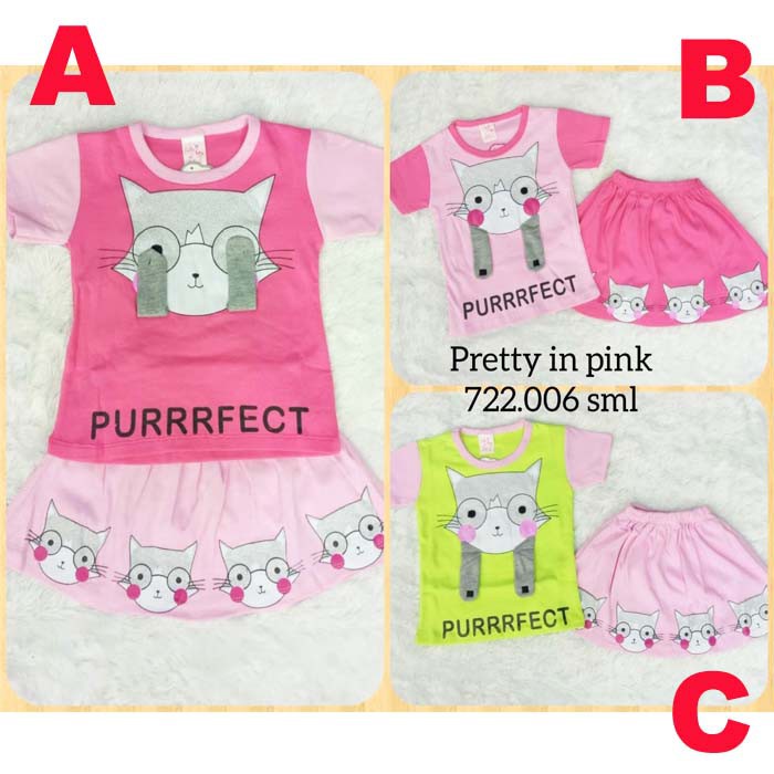 BAJU BAYI PEREMPUAN SETELAN PAKAIAN BAYI CEWEK PURRFECT